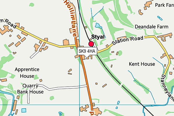 Map of STYAL MANAGEMENT CONSULTANTS LIMITED at district scale