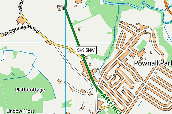 Map of MORRIS (DEYSBROOK) LIMITED at district scale