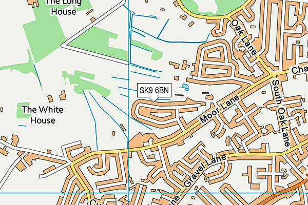 SK9 6BN map - OS VectorMap District (Ordnance Survey)