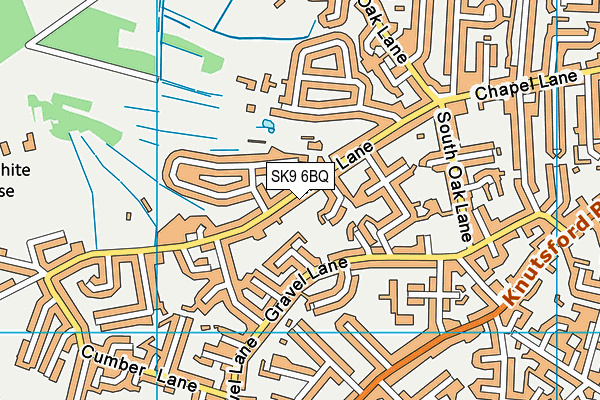SK9 6BQ map - OS VectorMap District (Ordnance Survey)