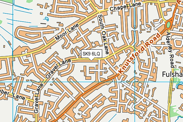 SK9 6LQ map - OS VectorMap District (Ordnance Survey)