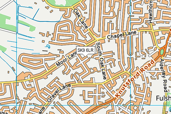 SK9 6LR map - OS VectorMap District (Ordnance Survey)