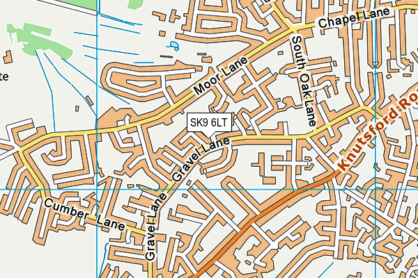 SK9 6LT map - OS VectorMap District (Ordnance Survey)