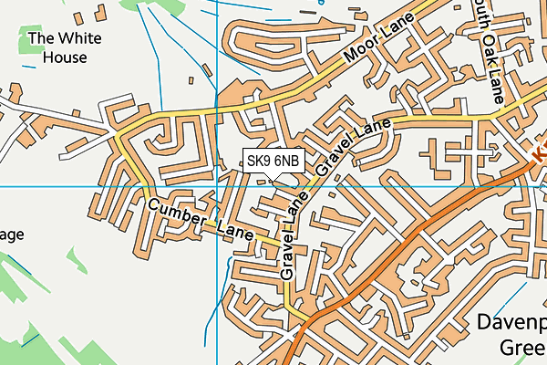 SK9 6NB map - OS VectorMap District (Ordnance Survey)