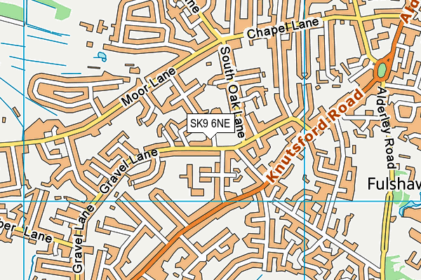 SK9 6NE map - OS VectorMap District (Ordnance Survey)
