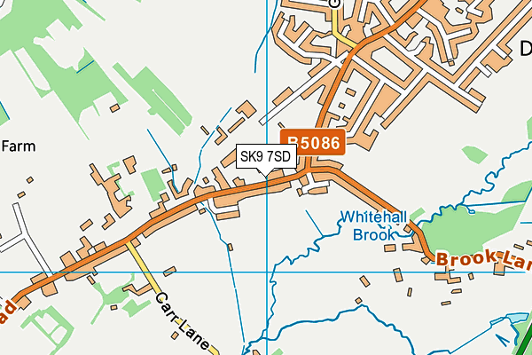 SK9 7SD map - OS VectorMap District (Ordnance Survey)