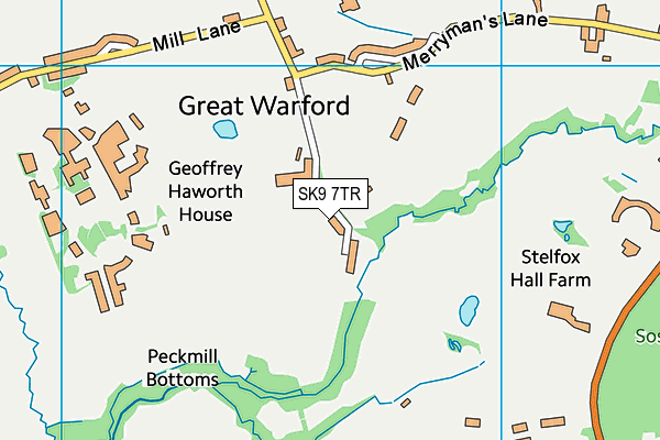 Map of HARDING ROBERTS (WEALTH) LIMITED at district scale