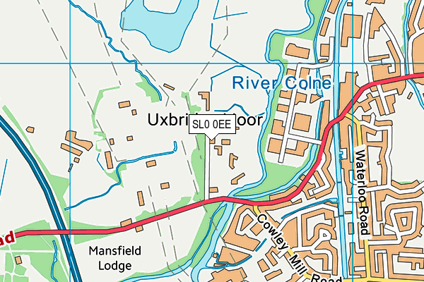 SL0 0EE map - OS VectorMap District (Ordnance Survey)