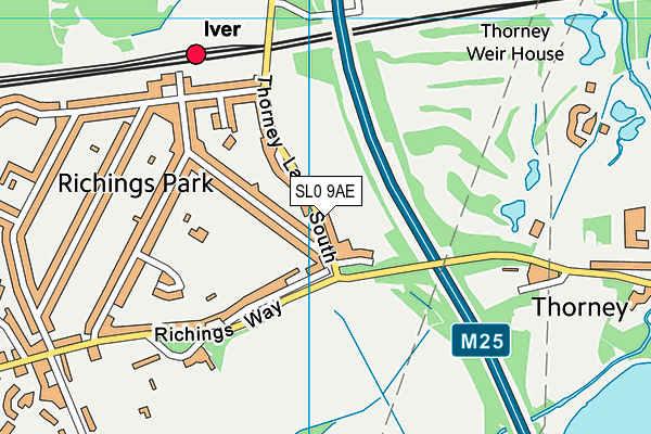 Map of RICHMOND ASSETS (OXFORD) LIMITED at district scale