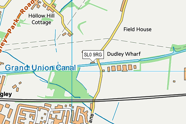 SL0 9RG map - OS VectorMap District (Ordnance Survey)