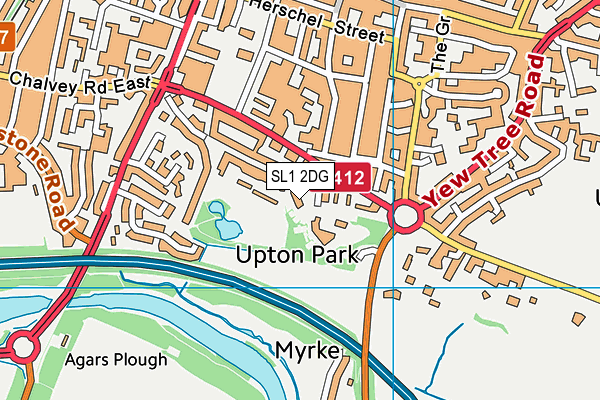 Map of 66 UPTON PARK MANAGEMENT LIMITED at district scale