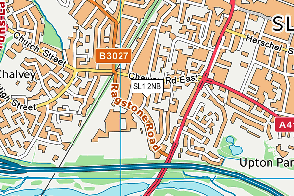 SL1 2NB map - OS VectorMap District (Ordnance Survey)