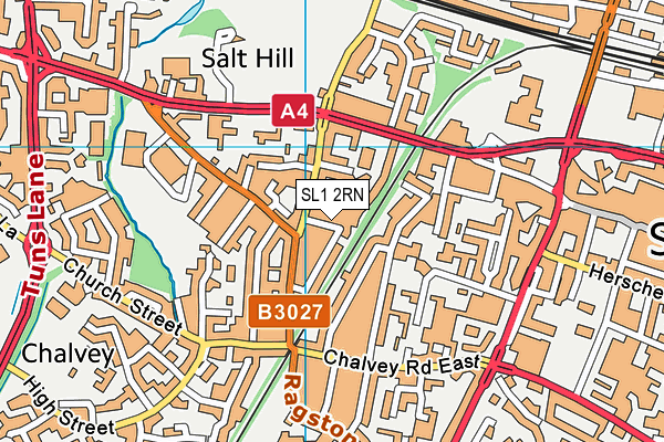 SL1 2RN map - OS VectorMap District (Ordnance Survey)