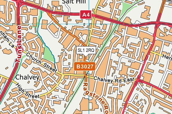 SL1 2RQ map - OS VectorMap District (Ordnance Survey)