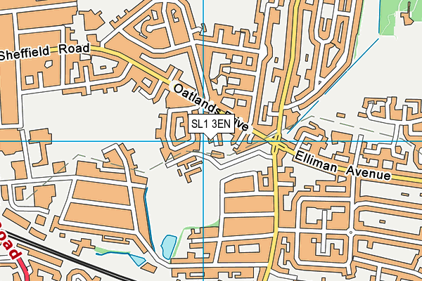 SL1 3EN map - OS VectorMap District (Ordnance Survey)