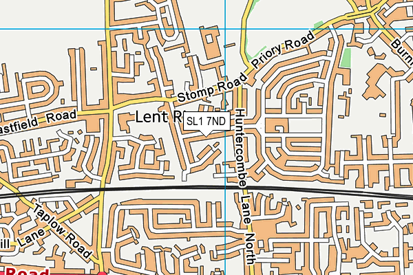 SL1 7ND map - OS VectorMap District (Ordnance Survey)