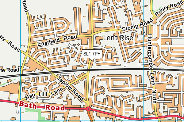 SL1 7PH map - OS VectorMap District (Ordnance Survey)