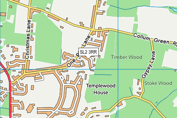 Map of LITTLE DEN HOUSE LTD at district scale