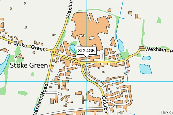 SL2 4GB map - OS VectorMap District (Ordnance Survey)