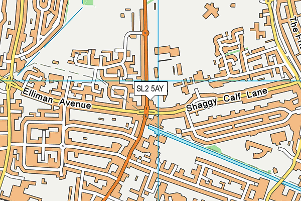 Arbour Vale School (Closed) map (SL2 5AY) - OS VectorMap District (Ordnance Survey)