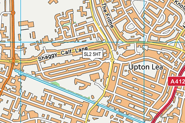 SL2 5HT map - OS VectorMap District (Ordnance Survey)