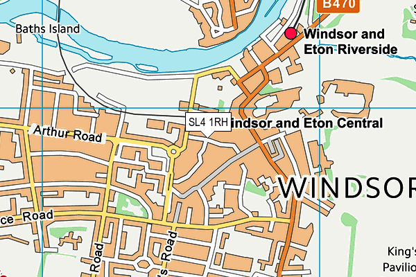 Map of THE WINDSOR WELLNESS CLINIC LLP at district scale