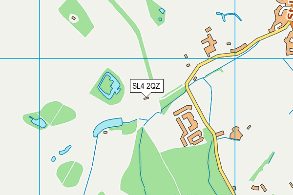 SL4 2QZ map - OS VectorMap District (Ordnance Survey)