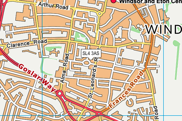 Map of EASTON STREET PROPERTIES LIMITED at district scale