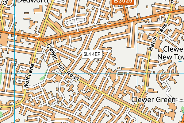 SL4 4EP map - OS VectorMap District (Ordnance Survey)