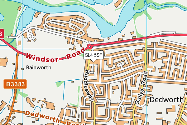 Map of ROMDOX U.K. LTD at district scale