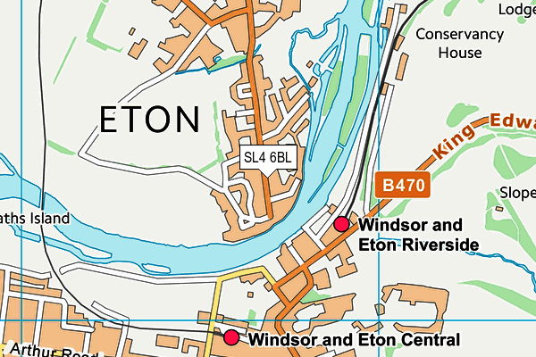 Map of ETON-SOUTHCHURCH PROPERTY LIMITED at district scale