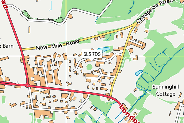 Map of HM HILLSIDE LTD at district scale