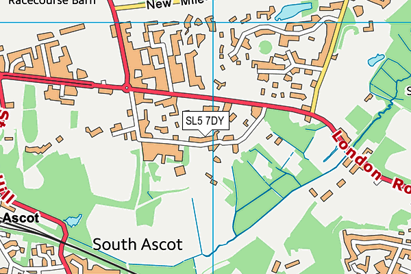 Map of YELLOWHILL LTD at district scale