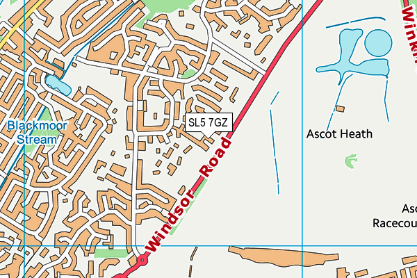 Map of ASCOT PLACE ESTATE LTD at district scale