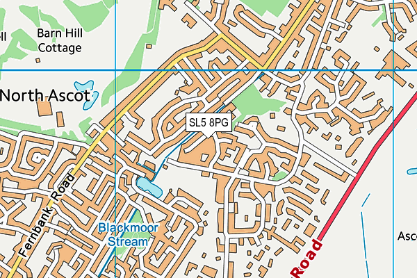 Map of RED CROCODILE LIMITED at district scale