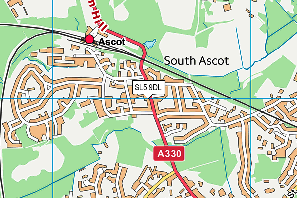 Map of NEW DOORS ASCOT LIMITED at district scale