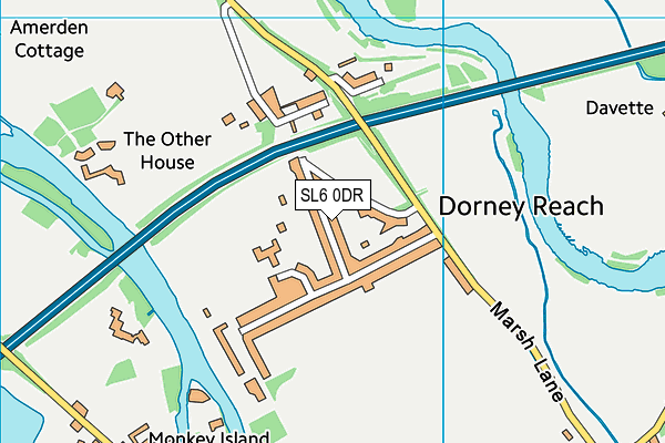 Map of THAMES VALLEY SURGICAL SERVICES LIMITED at district scale