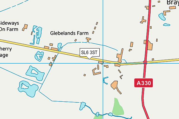 Bird Hills Golf Centre map (SL6 3ST) - OS VectorMap District (Ordnance Survey)