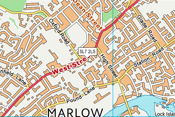 Map of THE MARLOW DISTILLERY LTD at district scale