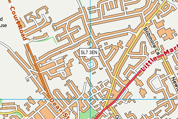 SL7 3EN map - OS VectorMap District (Ordnance Survey)