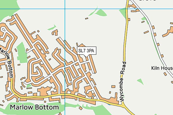 SL7 3PA map - OS VectorMap District (Ordnance Survey)