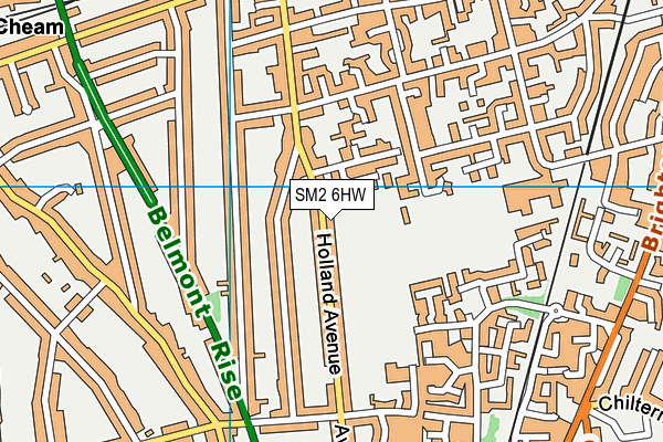 Map of MATT COWLEY COMPANY LTD at district scale