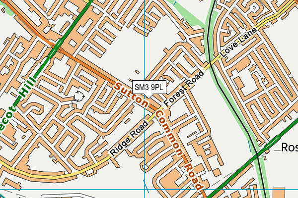 Map of BATHROOMS BY BENTLEY LIMITED at district scale