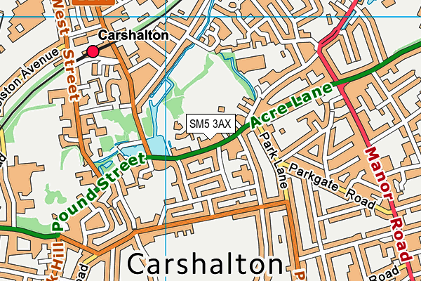 Map of PJ BUILDING & DECORATING LTD at district scale