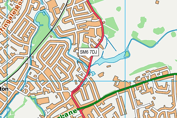 Map of OAKFIELDS CARE LIMITED at district scale