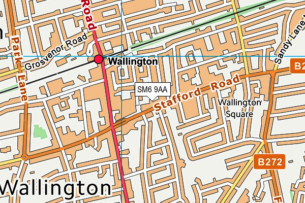 Map of WATSON HOUSING LTD at district scale