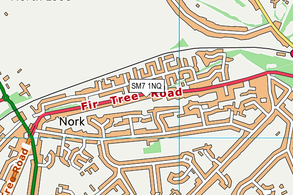 Map of TR AND SONS LTD at district scale