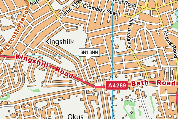 SN1 3NN map - OS VectorMap District (Ordnance Survey)