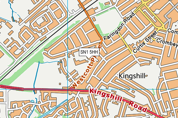 SN1 5HH map - OS VectorMap District (Ordnance Survey)