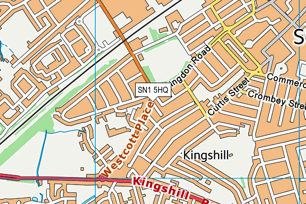 SN1 5HQ map - OS VectorMap District (Ordnance Survey)